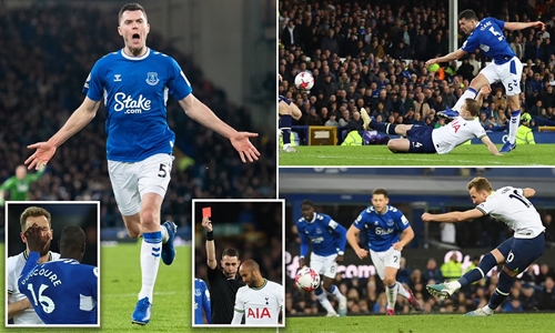 Kết quả bóng đá hôm nay (4-4): Tottenham chia điểm đáng tiếc trước Everton

